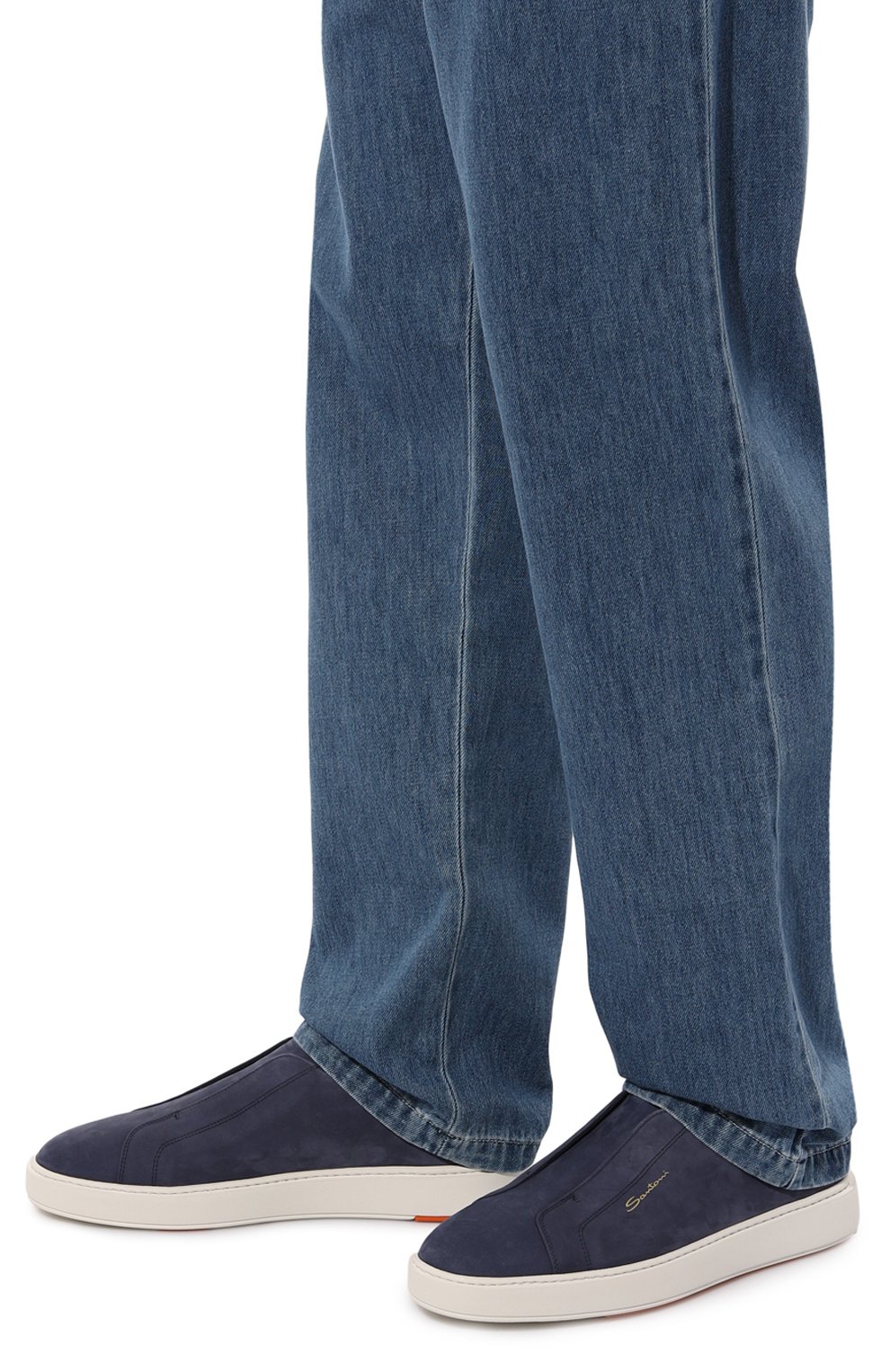 Замшевые кеды cleanic SANTONI, арт. MBCG21995BARTFEA, фото 3