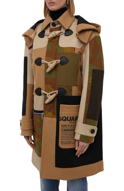 Шерстяная парка DSQUARED2, арт. S75AA0372/S53003, фото 3