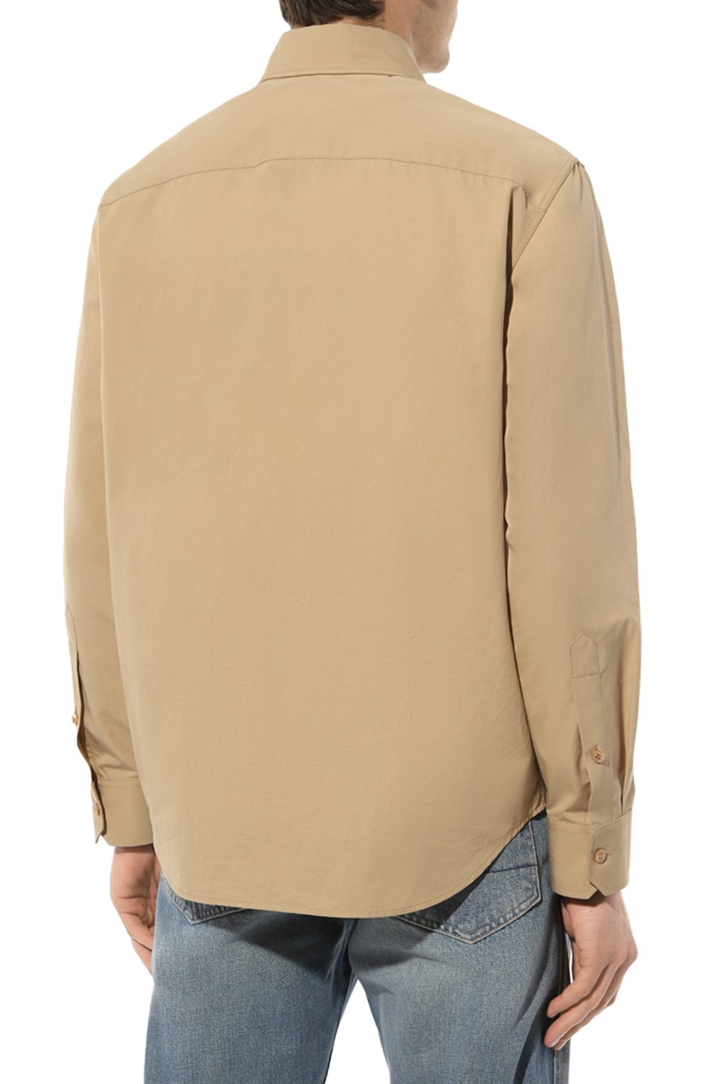 Хлопковая рубашка VERSACE, арт. 1013878/1A09758, фото 4