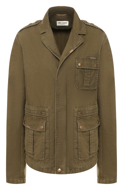 Хлопковая куртка SAINT LAURENT, арт. 612294/Y253Q, фото 1