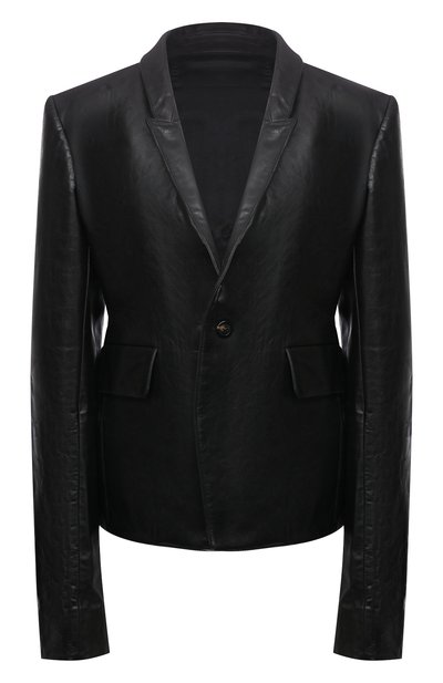 Женский кожаный жакет RICK OWENS, арт. RP02A7764/LGW