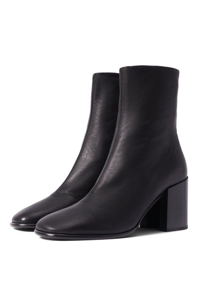 Женские кожаные ботильоны DRIES VAN NOTEN, арт. 262-011707/0124