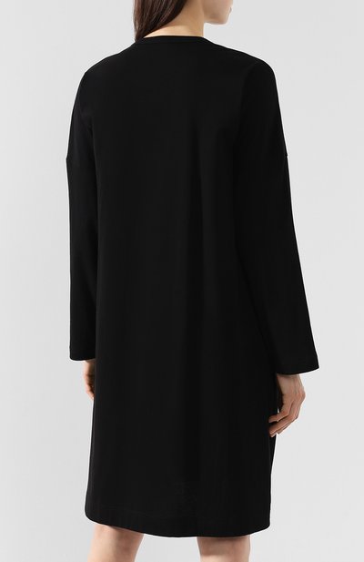 Хлопковое платье YOHJI YAMAMOTO, арт. YZ-T04-670, фото 4