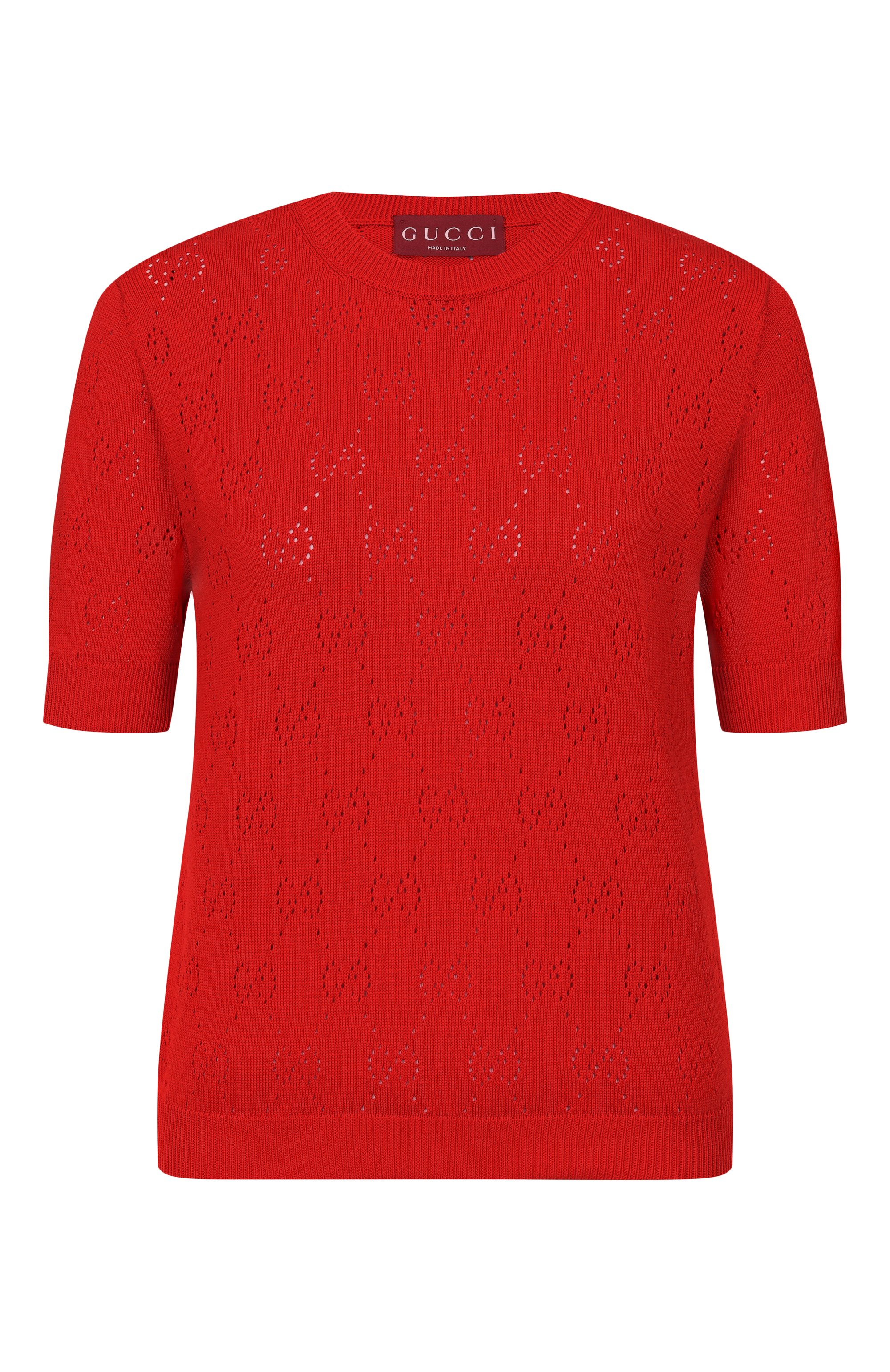 Пуловер и з шелка и хлопка GUCCI, арт. 856204/XKFC0, фото 1