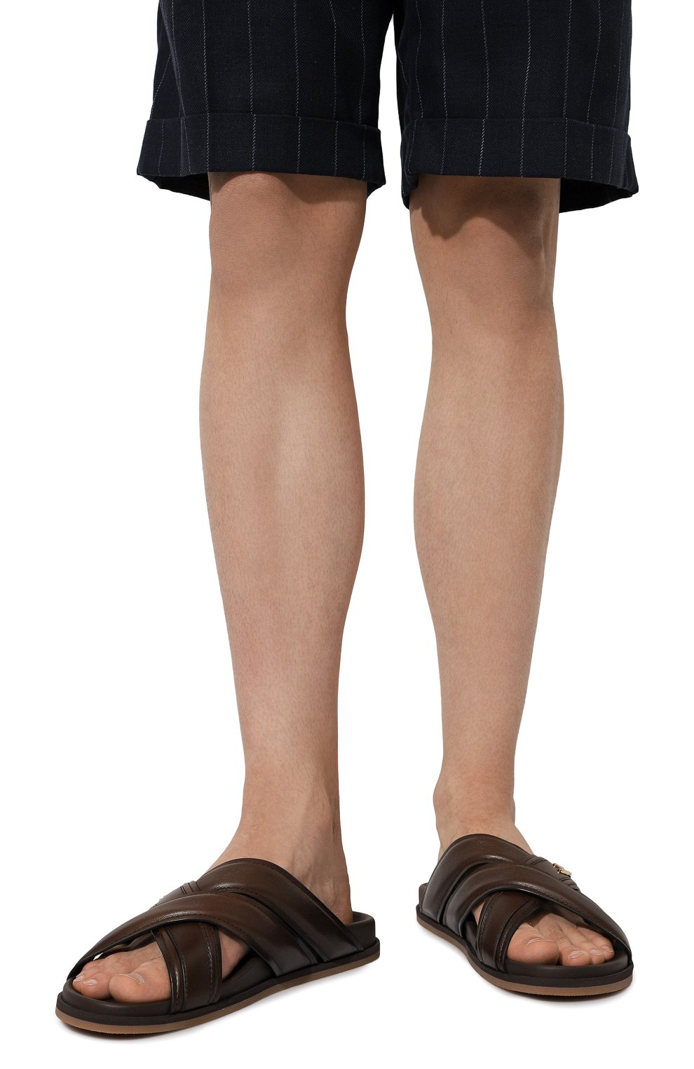 Кожаные шлепанцы erik SANTONI, арт. MCEG18089HV6MTZ8T50, фото 3