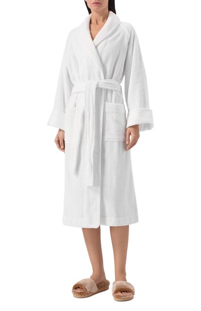 Халат unito FRETTE белого цвета по цене 29400 руб., арт. FR4645 D2060 G02S, фото 2 Халат unito FRETTE, арт. FR4645 D2060 G02S, фото 2