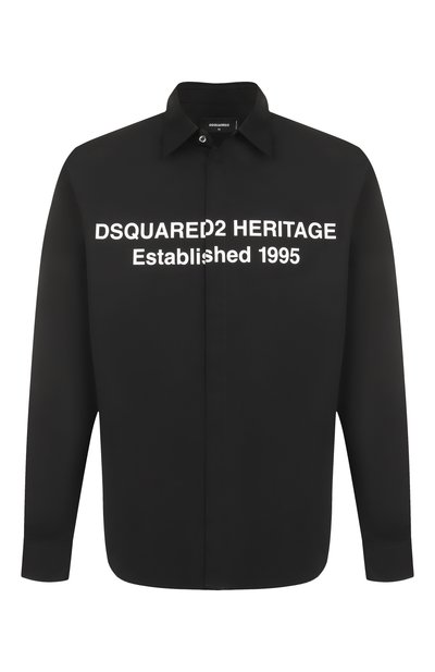 Мужская хлопковая руб�ашка DSQUARED2, арт. S74DM0949/S36275