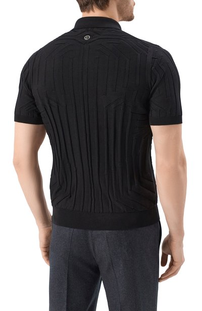 Поло из хлопка и шелка STEFANO RICCI, арт. K818089P31/F25171, фото 4