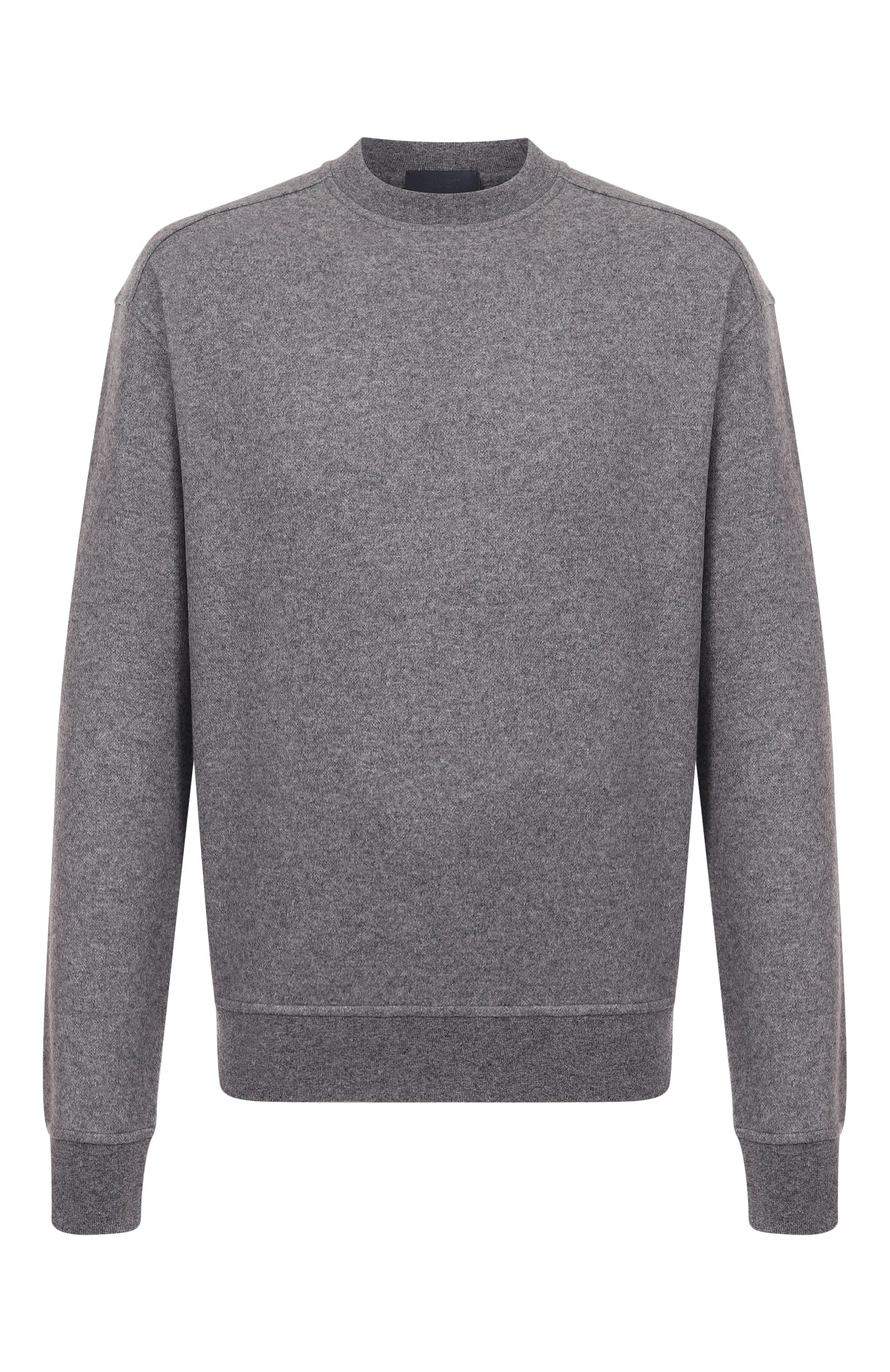 Кашемировый джемпер MVST серого цвета по цене 148500 руб., арт. M25.1MM.H008/J004, фото 1 Кашемировый джемпер MVST, арт. M25.1MM.H008/J004, фото 1