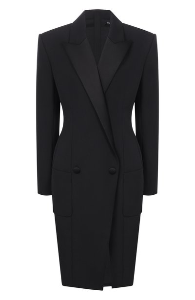 Женское шерстяное платье BALMAIN, арт. HF1RL240/ME54