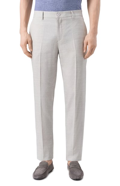 Брюки изо льна и шерсти STEFANO RICCI, арт. M1T8000006/WL003L, фото 3