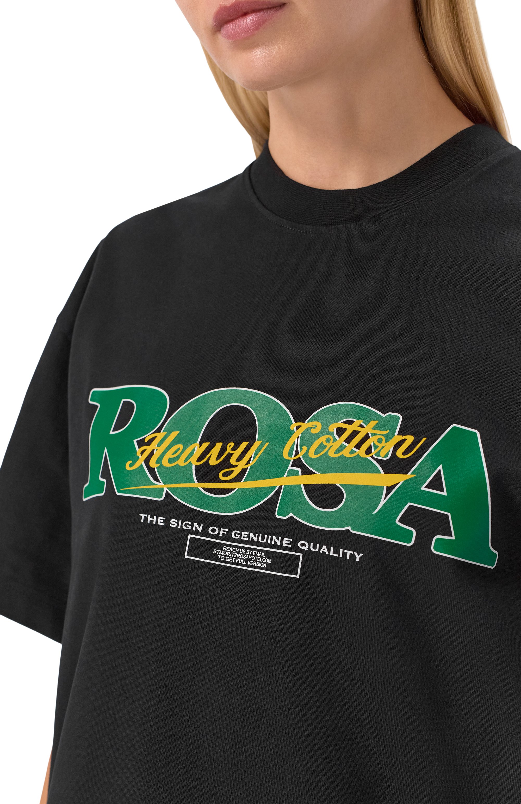 Хлопковая футболка PLANTA ROSA, арт. PR/T02/CHARM-BOLD/300VELVET, фото 8