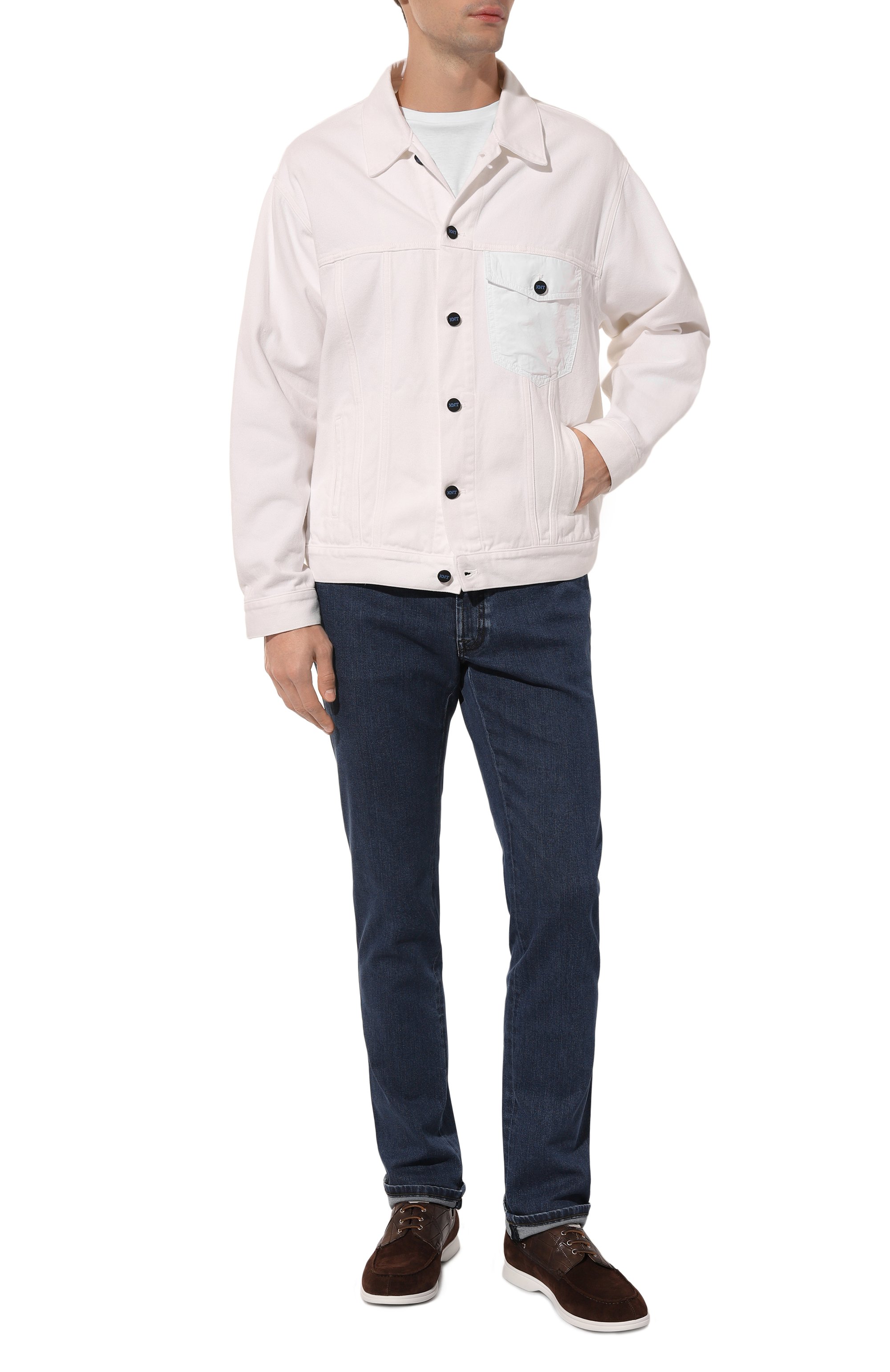 Топсайдеры с отделкой из кожи аллигатора KITON, арт. USSA085N00978, фото 2