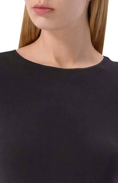 Сорочка GIANANTONIO PALADINI черного цвета по цене 54750 руб., арт. TC03/L/6, фото 5 Сорочка GIANANTONIO PALADINI, арт. TC03/L/6, фото 5