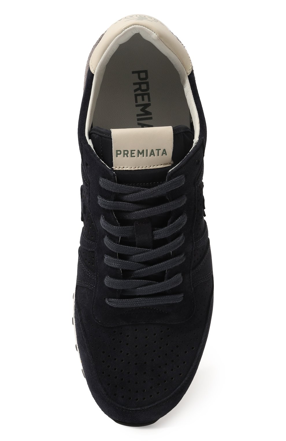 Замшевые кроссовки eric PREMIATA темно-синего цвета по цене 31500 руб., арт. ERIC/VAR6142, фото 6 Замшевые кроссовки eric PREMIATA, арт. ERIC/VAR6142, фото 6