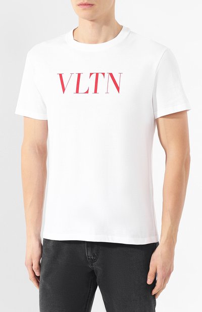 Хлопковая футболка VALENTINO, арт. RV3MG10V3LE, фото 3