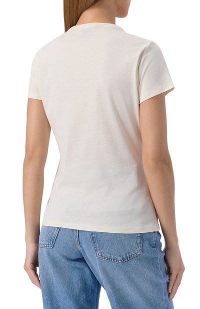 Хлопковая футболка BOSS ORANGE, арт. 50545287, фото 4