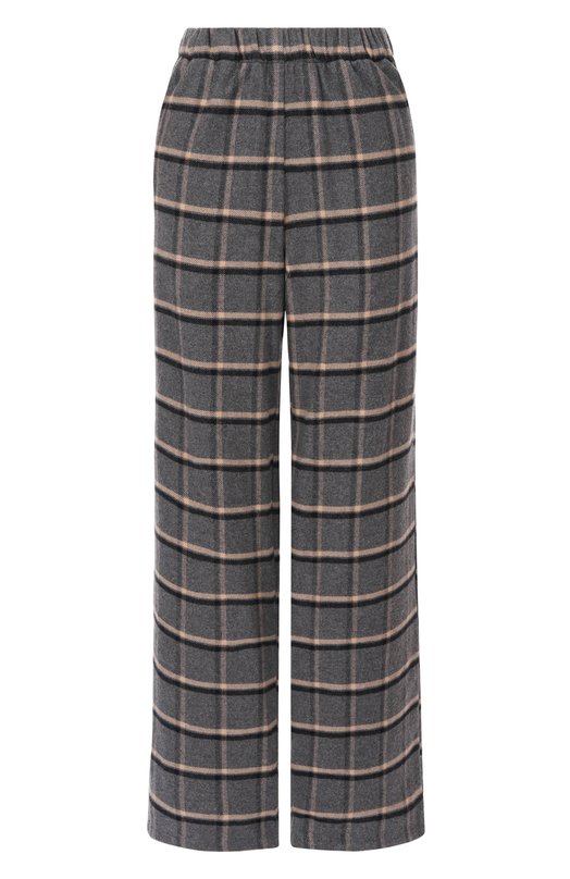 Хлопковые брюки Academia LUNA/75DM1 Серый LUNA/75DM1