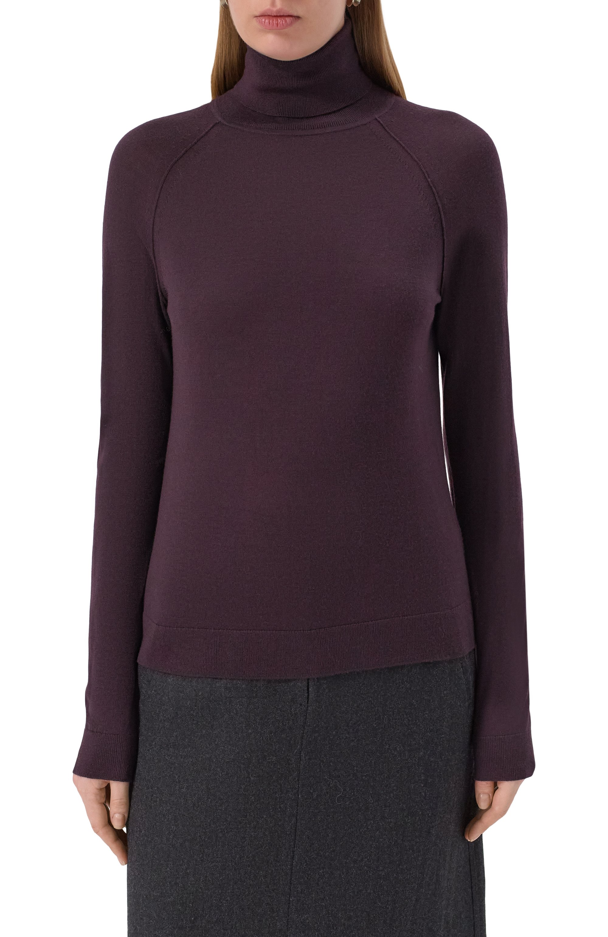 Шерстяная водолазка BOSS, арт. 50548298, фото 3