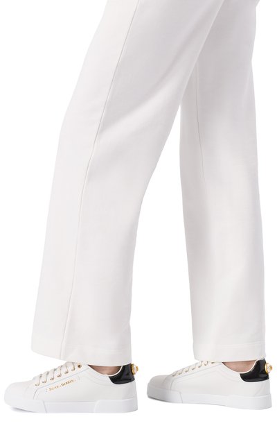 Кожаные кеды portofino DOLCE & GABBANA, арт. CK2329/AH506, фото 3