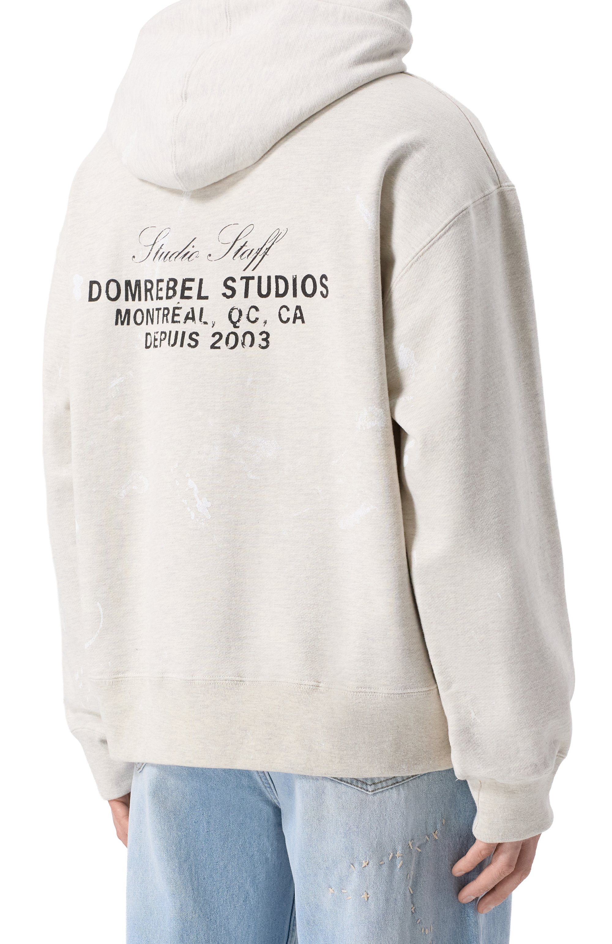 Хлопковое худи DOMREBEL, арт. M STAFF/PULL0VER H00DIE, фото 4
