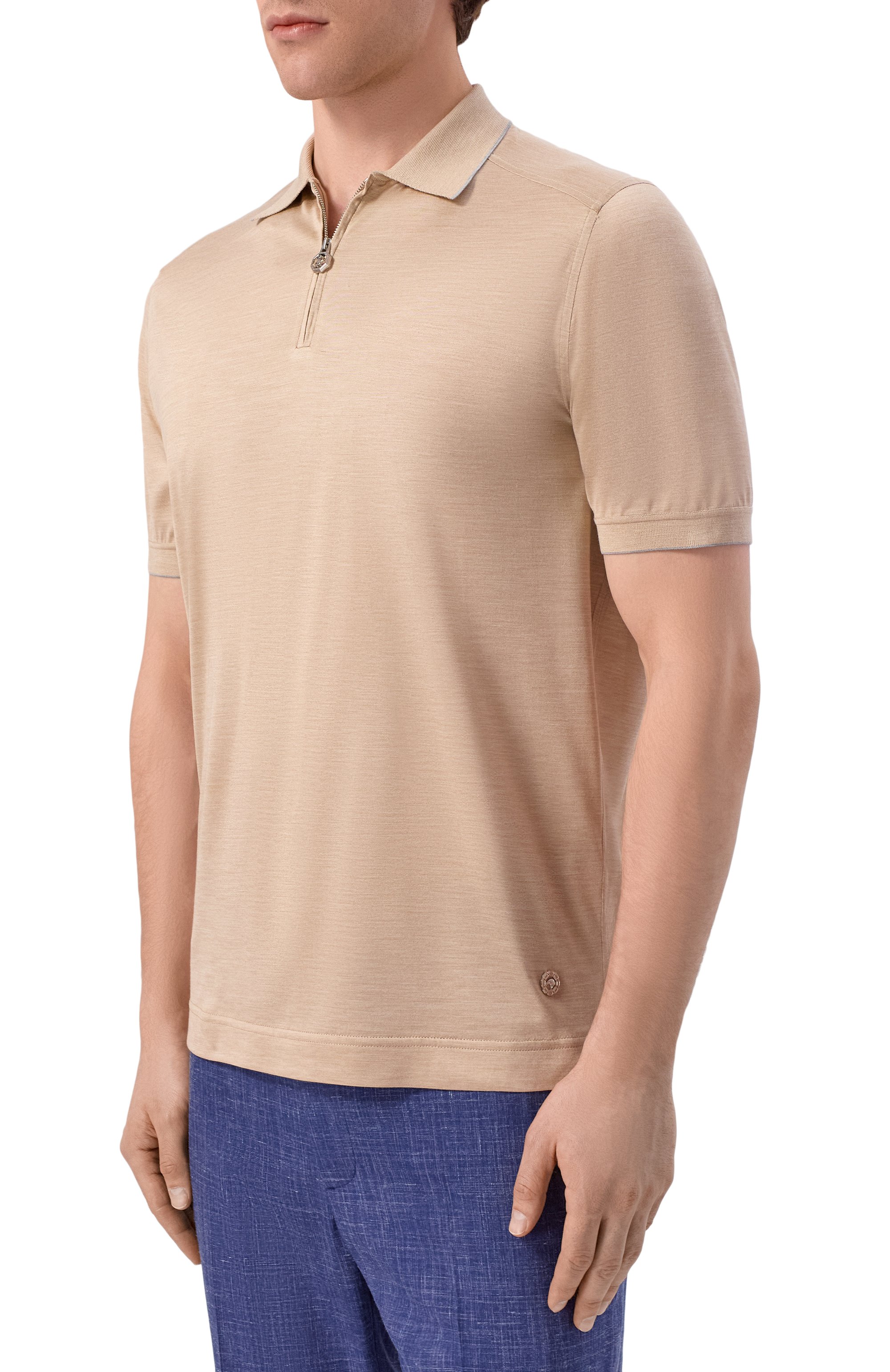 Шелковое поло STEFANO RICCI, арт. K919512P31/R25190, фото 3