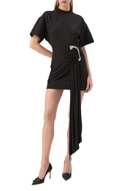 Платье с отделкой стразами DAVID KOMA, арт. RE25DK12D, фото 3