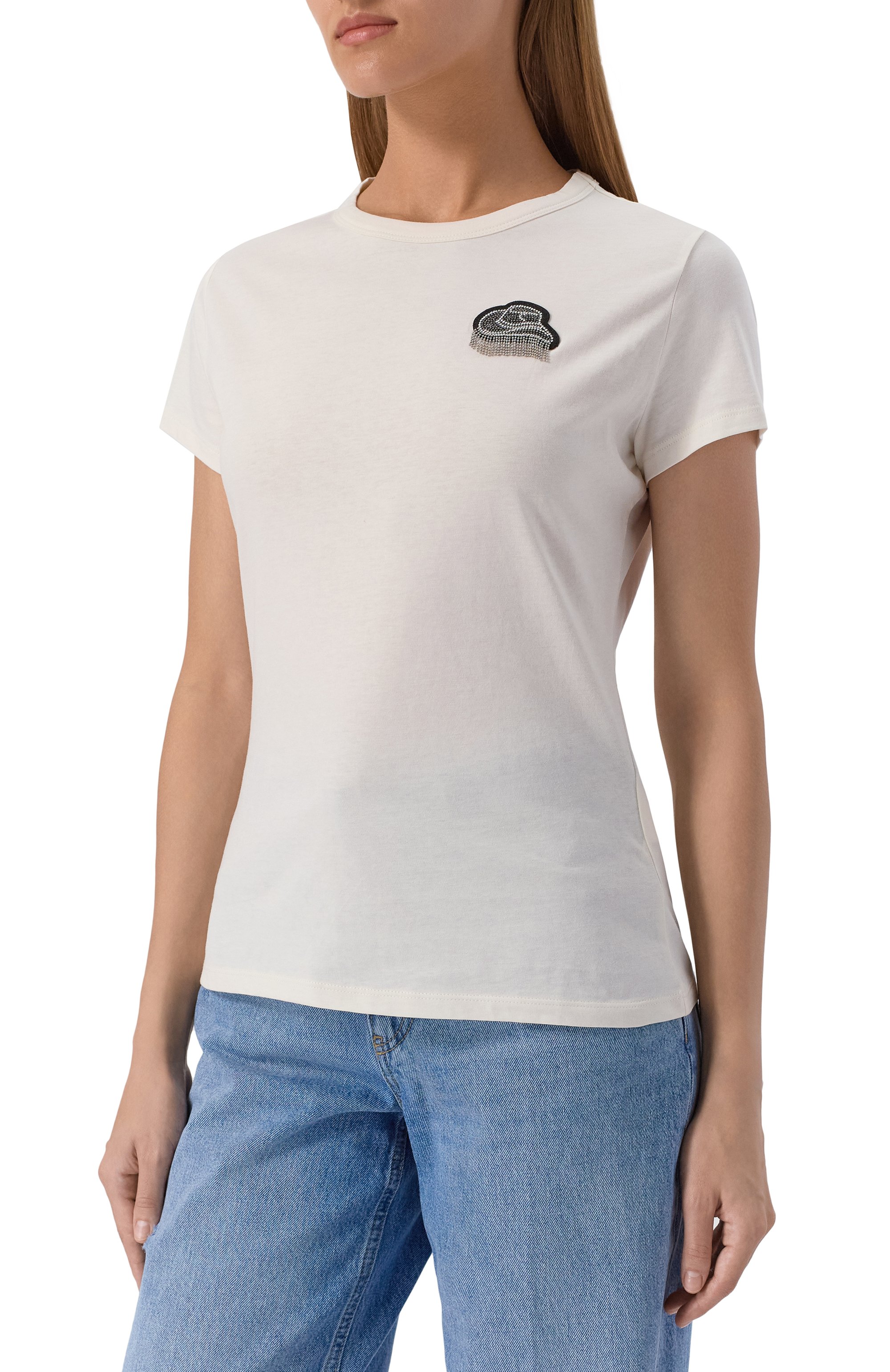 Хлопковая футболка BOSS ORANGE, арт. 50545287, фото 3