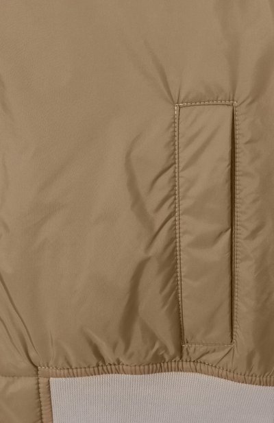 Утепленный бомбер IL GUFO бежевого цвета по цене 36900 руб., арт. P25GR205NN106/10A-14A, фото 3 Утепленный бомбер IL GUFO, арт. P25GR205NN106/10A-14A, фото 3