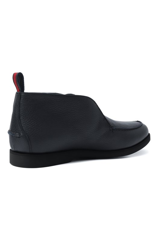 Кожаные ботинки Kiton USSA105N0012602 Синий  USSA105N0012602 Фото 5