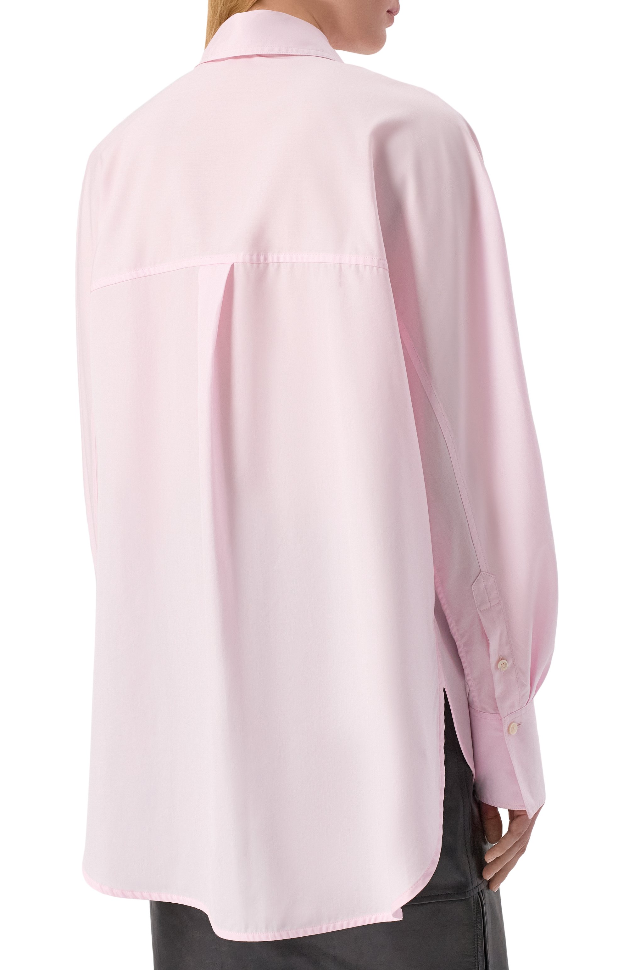 Хлопковая рубашка TOTEME, арт. 252-WRT2522-FB0392, фото 4