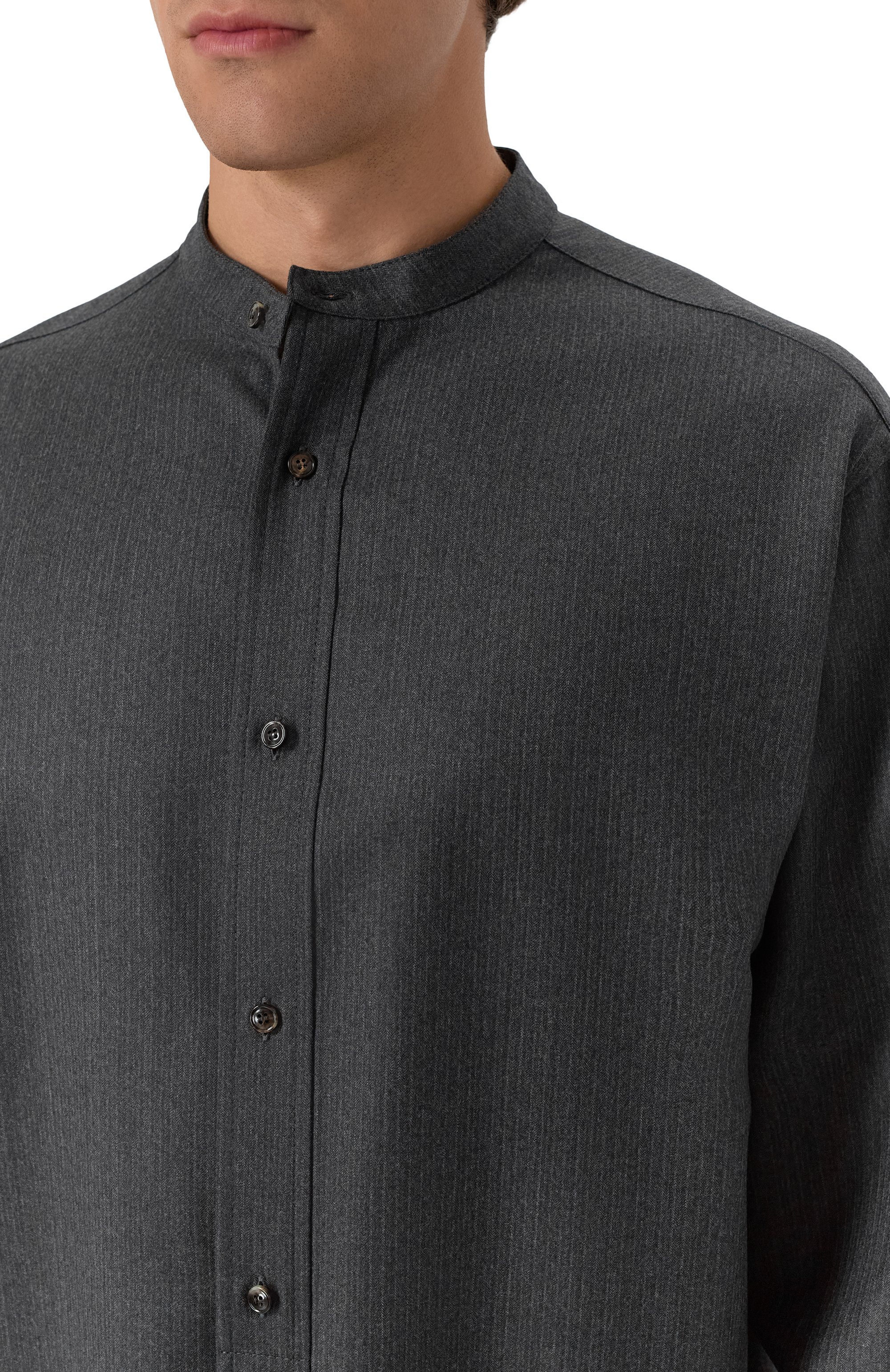 Шерстяная рубашка GIORGIO ARMANI, арт. GM002251/TE17957, фото 5