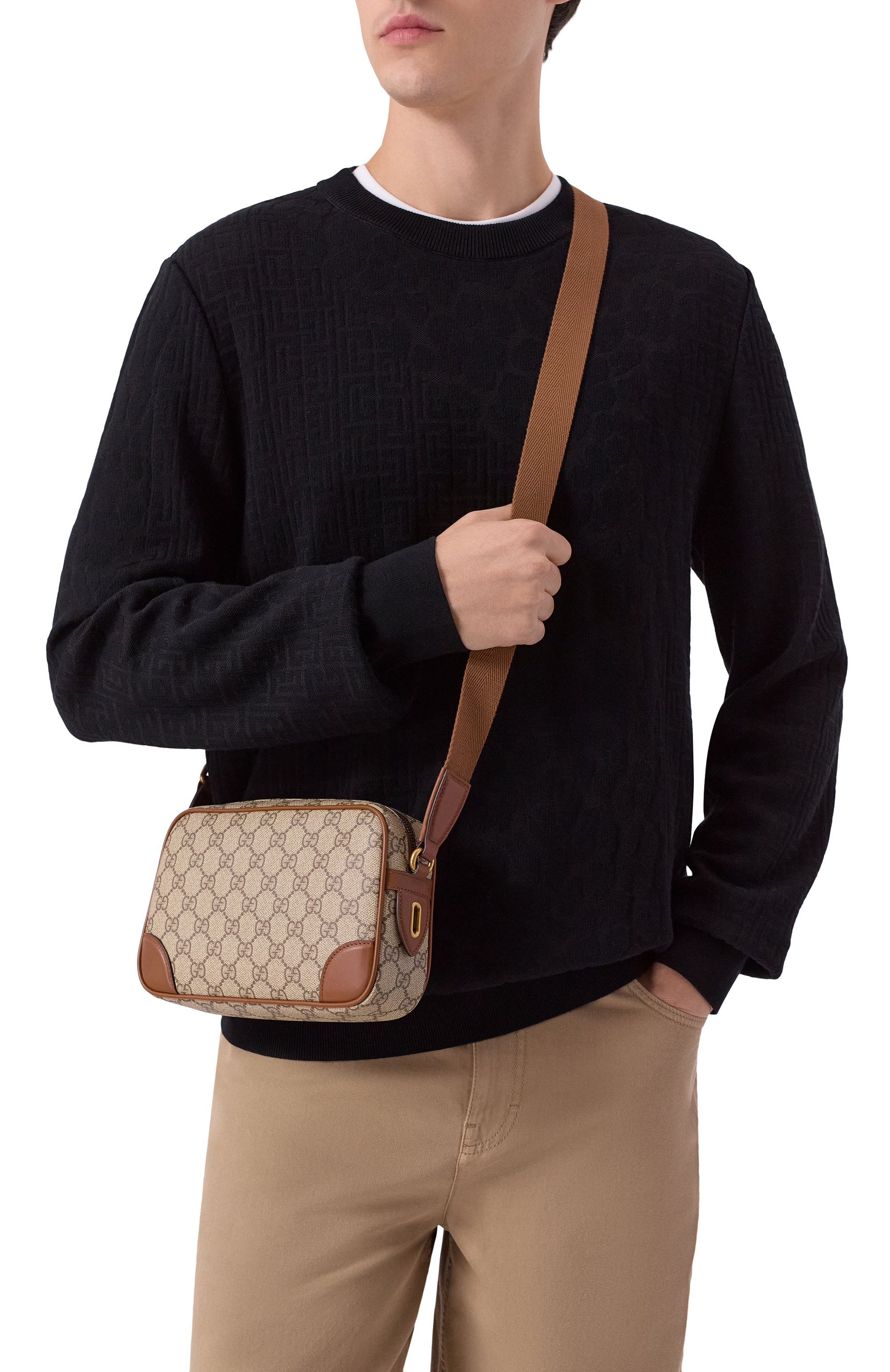 Сумка gg emblem GUCCI, арт. 821216/FAED3, фото 2