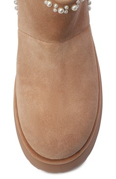Замшевые полусапоги nellie pearl STUART WEITZMAN, арт. SK213, фото 4