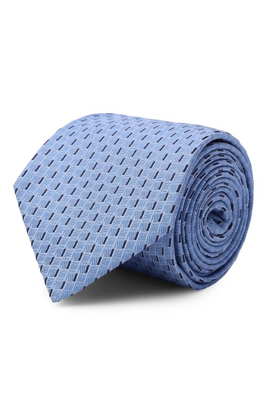 Шелковый галстук Canali 18/HJ04591 Голубой 18/HJ04591
