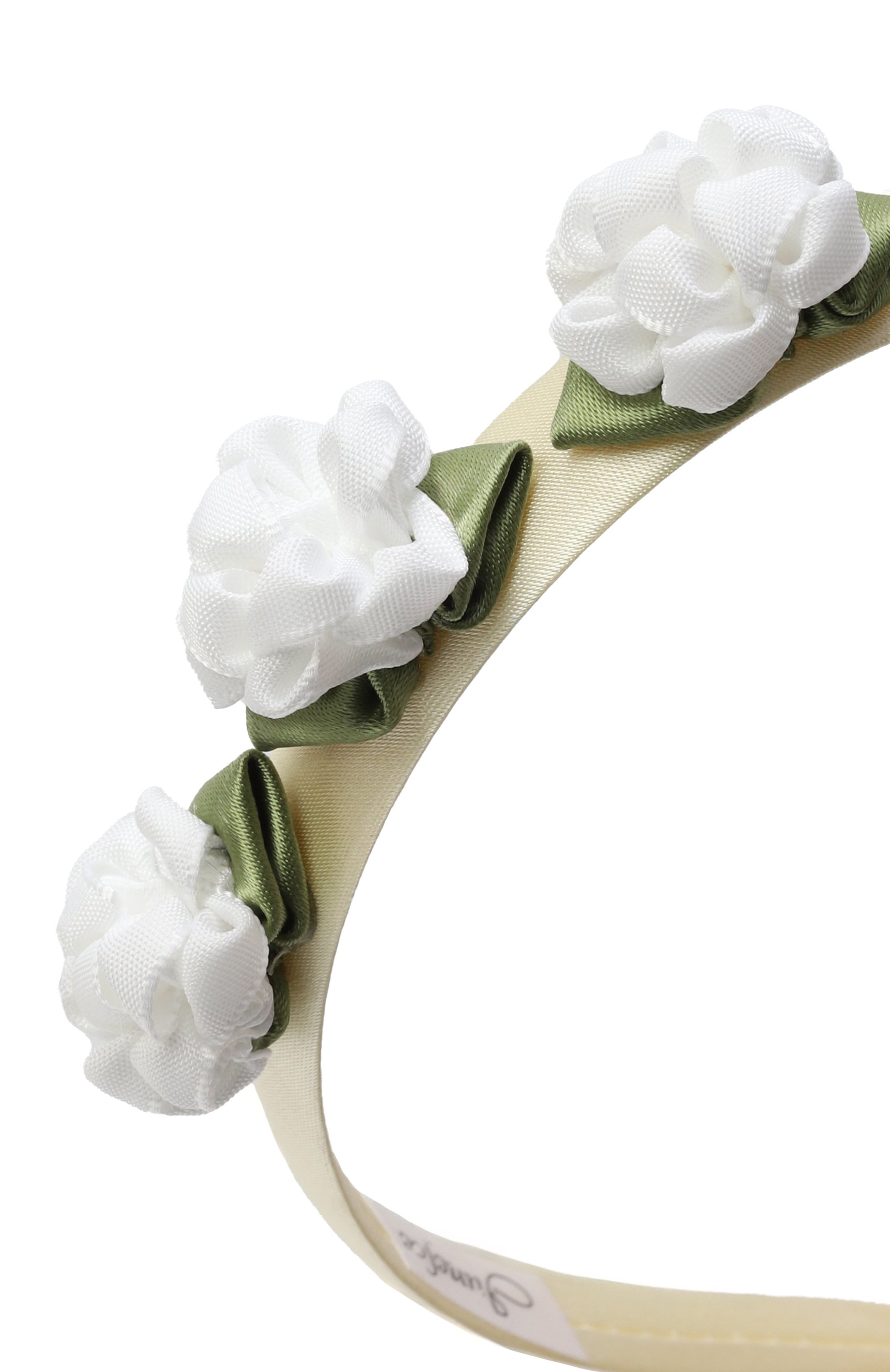 Ободок JUNEFEE белого цвета по цене 2890 руб., арт. 7614, фото 3 Ободок JUNEFEE, арт. 7614, фото 3