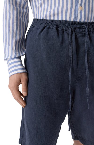 Льняные шорты 120% LINO, арт. 32ALIM29CM/0253/000, фото 5