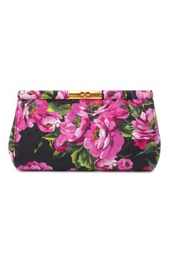 Женский клатч marlene DOLCE & GABBANA разноцветного цвета, арт. BB7672/A6N03 | Фото 1 (Размер: medium; Материал: Текстиль; Женское Кросс-КТ: Клатч-клатчи, Вечерняя сумка)