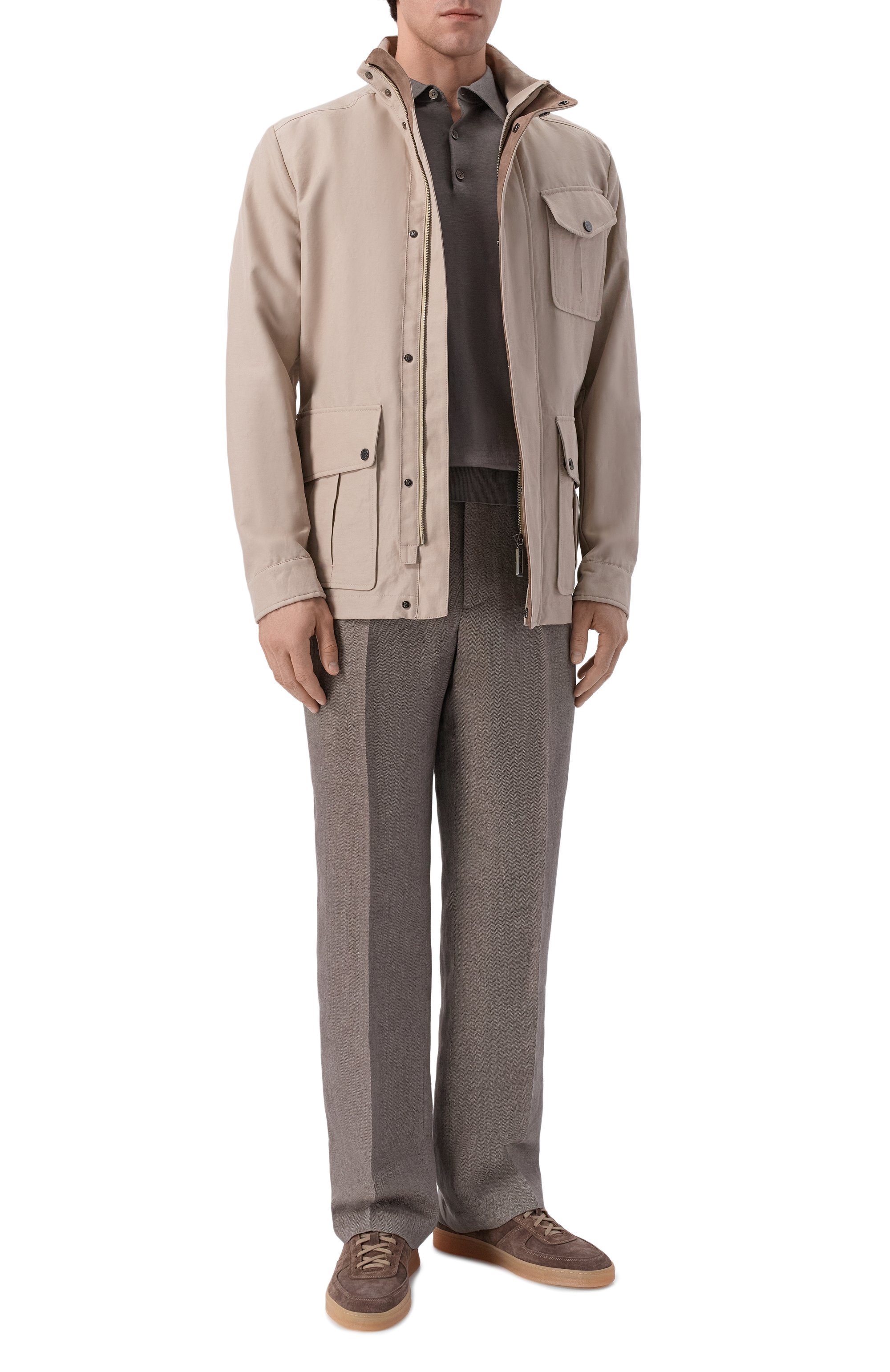 Льняные брюки ANDREA CAMPAGNA, арт. LUCAN0 ELAX/AN1801, фото 2