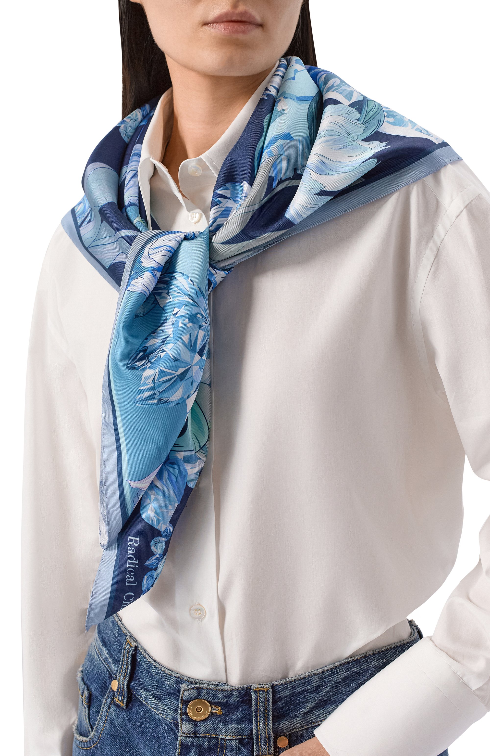 Шелковый платок ice RADICAL CHIC, арт. 722321.07.02, фото 2