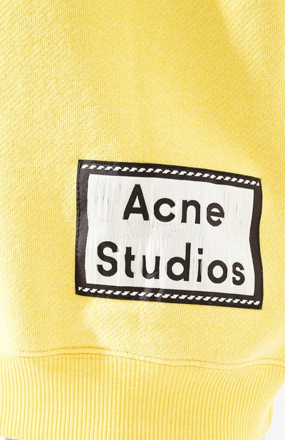Хлопковый свитшот ACNE STUDIOS, арт. AI0042/W, фото 5