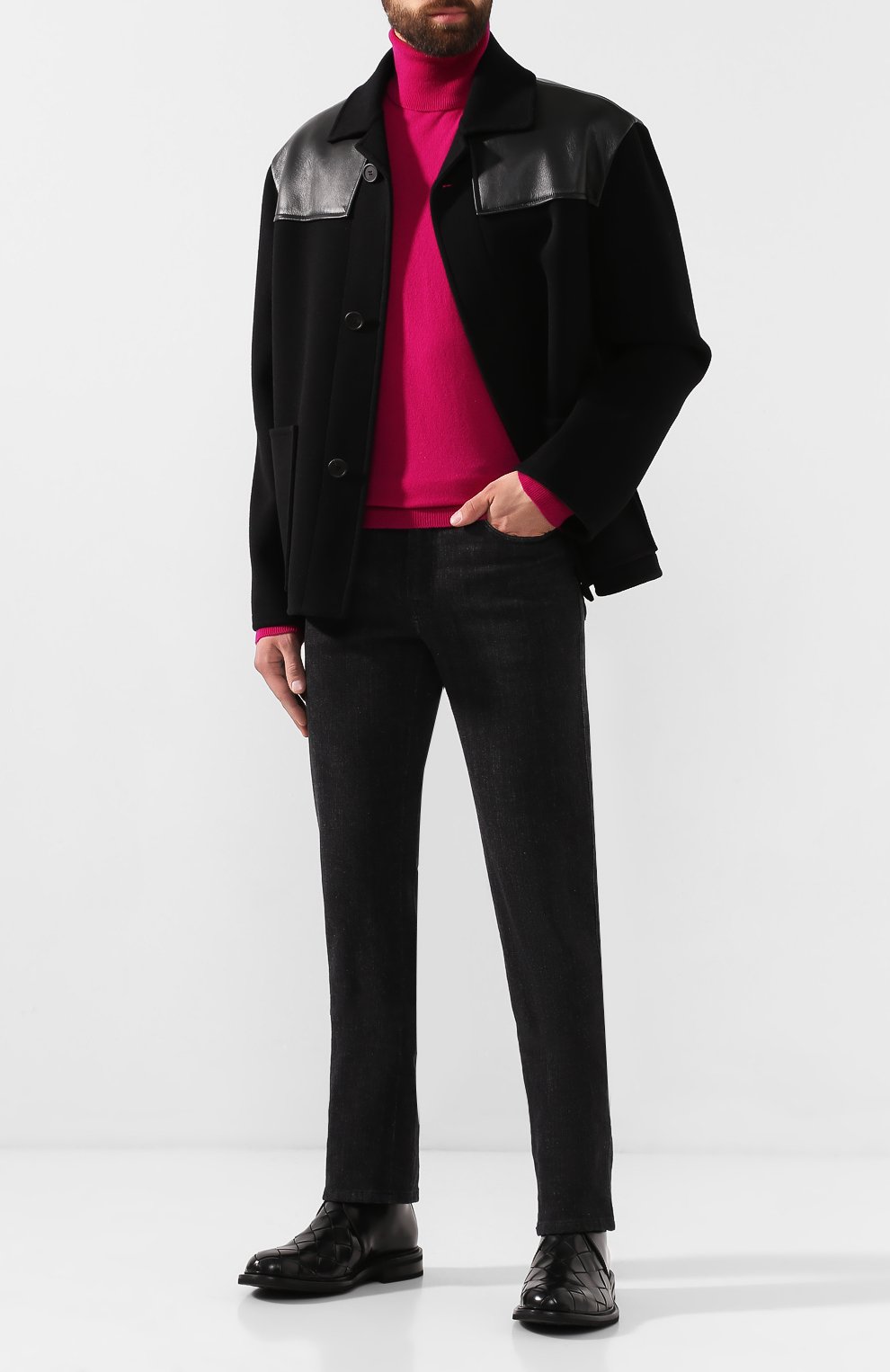 Кожаные ботинки BOTTEGA VENETA, арт. 578280/VBPB1, фото 2