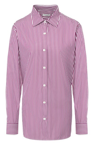 Женская хлопковая рубашка DRIES VAN NOTEN, арт. 191-10752-7215