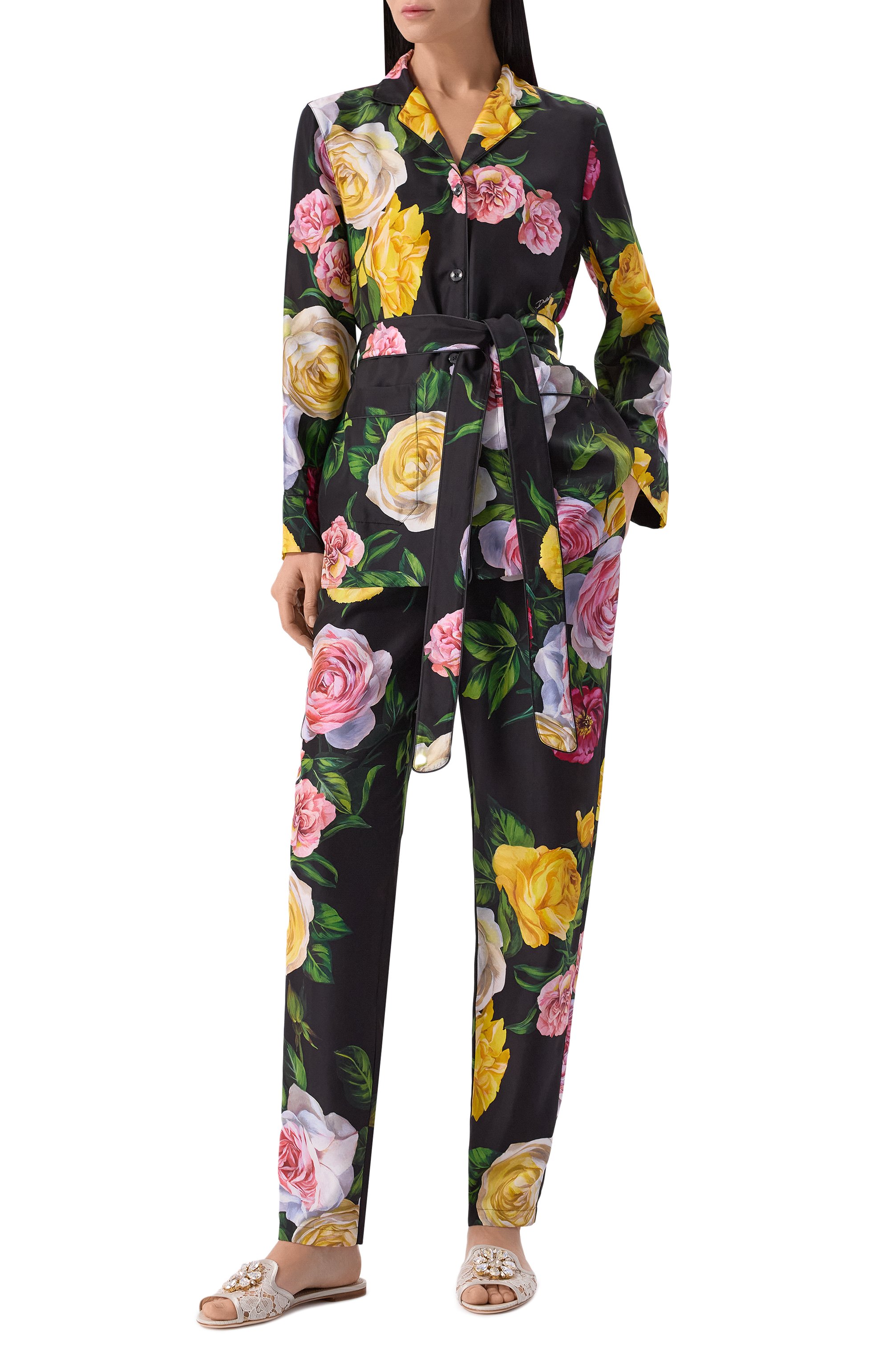 Шелковая блузка DOLCE & GABBANA, арт. F5I89T/IS1XJ, фото 2