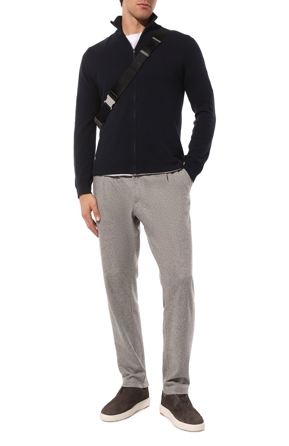 Замшевые кеды cleanic SANTONI, арт. MBCG21879BARTSR7, фото 2