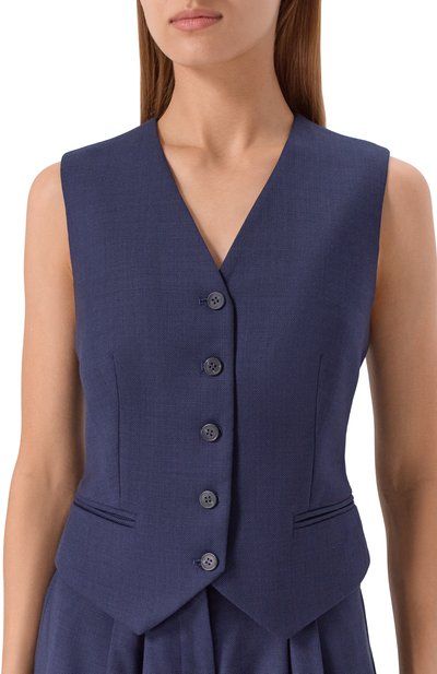 Шерстяной жилет ХОХЛОМА Х АЛЕНА АХМАДУЛЛИНА, арт. WTV2111, фото 5