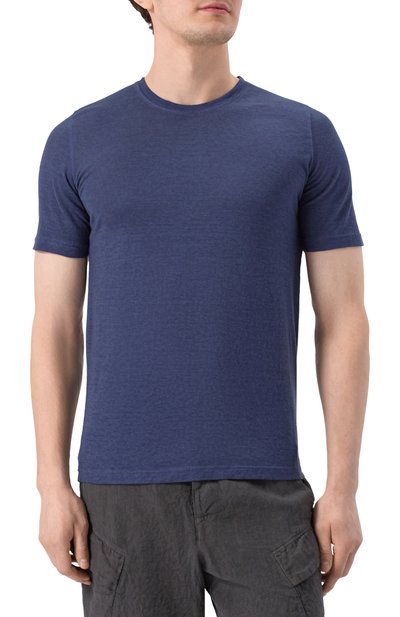 Футболка из хлопка и льна 120% LINO, арт. 32ALIM7186/G308/S01, фото 3