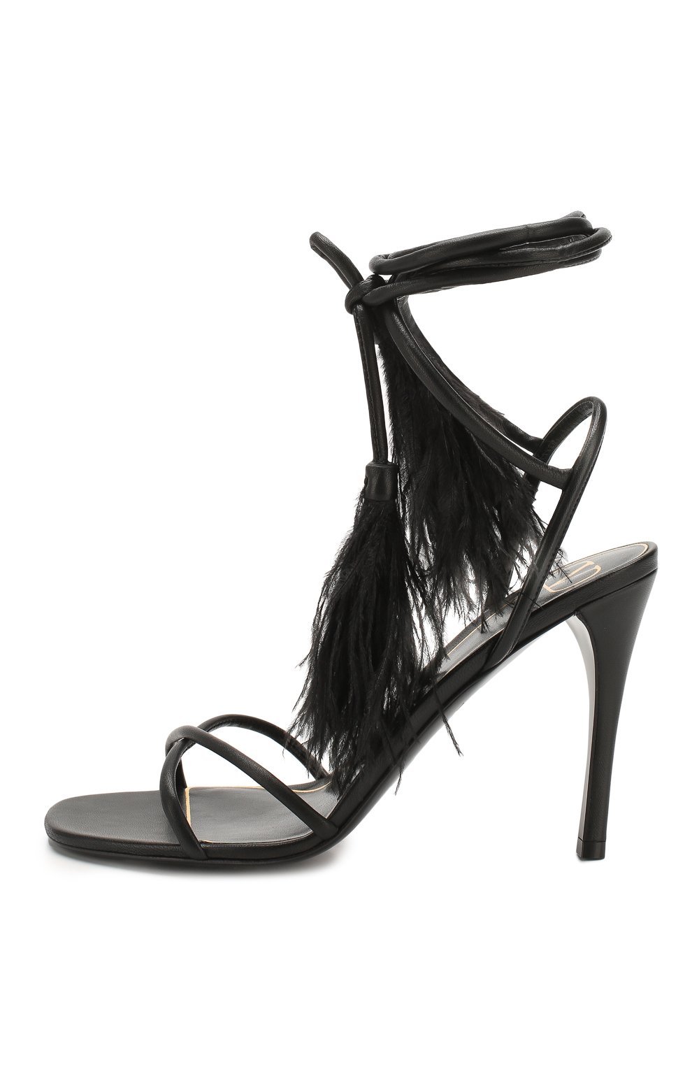 Кожаные босоножки rockstud flair VALENTINO, арт. TW0S0X92/MHW, фото 3