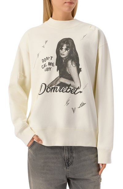 Хлопковый свитшот DOMREBEL, арт. CALL ME SWEATSHIRT, фото 3