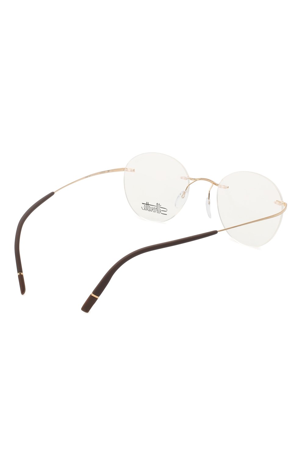 Оправа SILHOUETTE золотого цвета по цене 28900 руб., арт. 5541/7520, фото 4 Оправа SILHOUETTE, арт. 5541/7520, фото 4